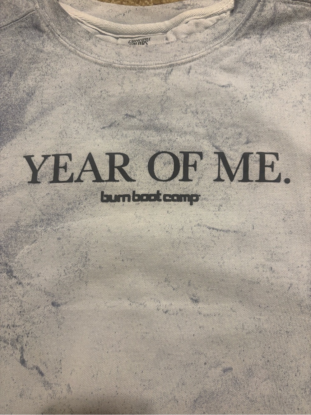 Comfort Colors 'Year Of Me' Burn Boot Camp Crewneck Sweatshirt